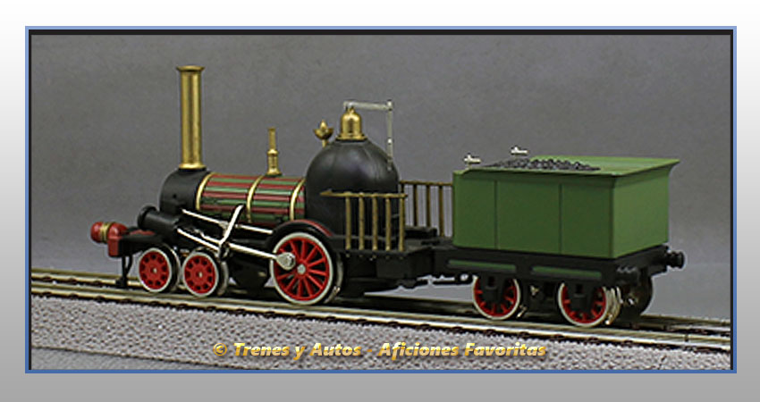 Locomotora vapor La Prussia - Berlín Potsdam